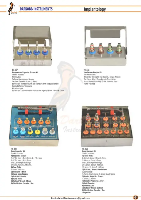 Darkobb Instruments catalogue — page 57 of 64