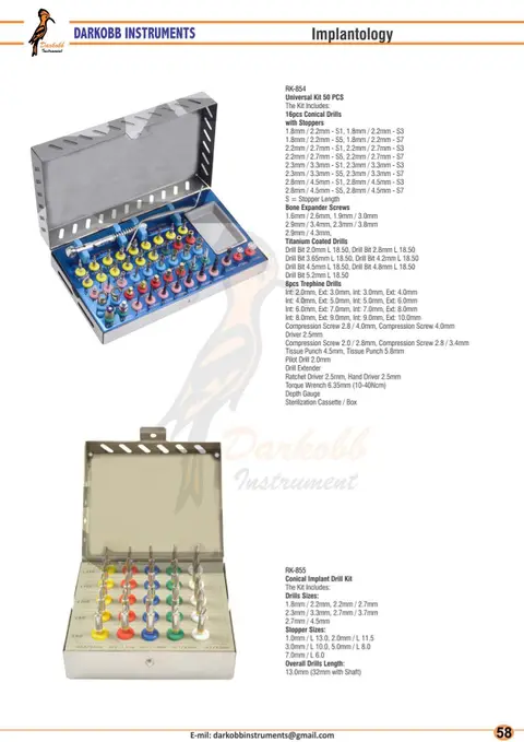 Darkobb Instruments catalogue — page 59 of 64