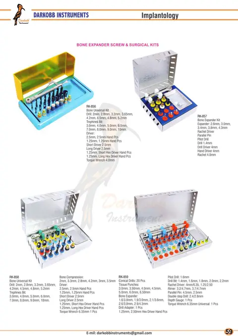 Darkobb Instruments catalogue — page 60 of 64